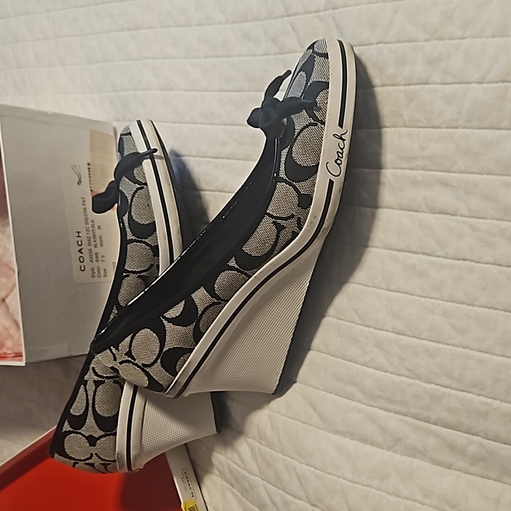 Coach wedges